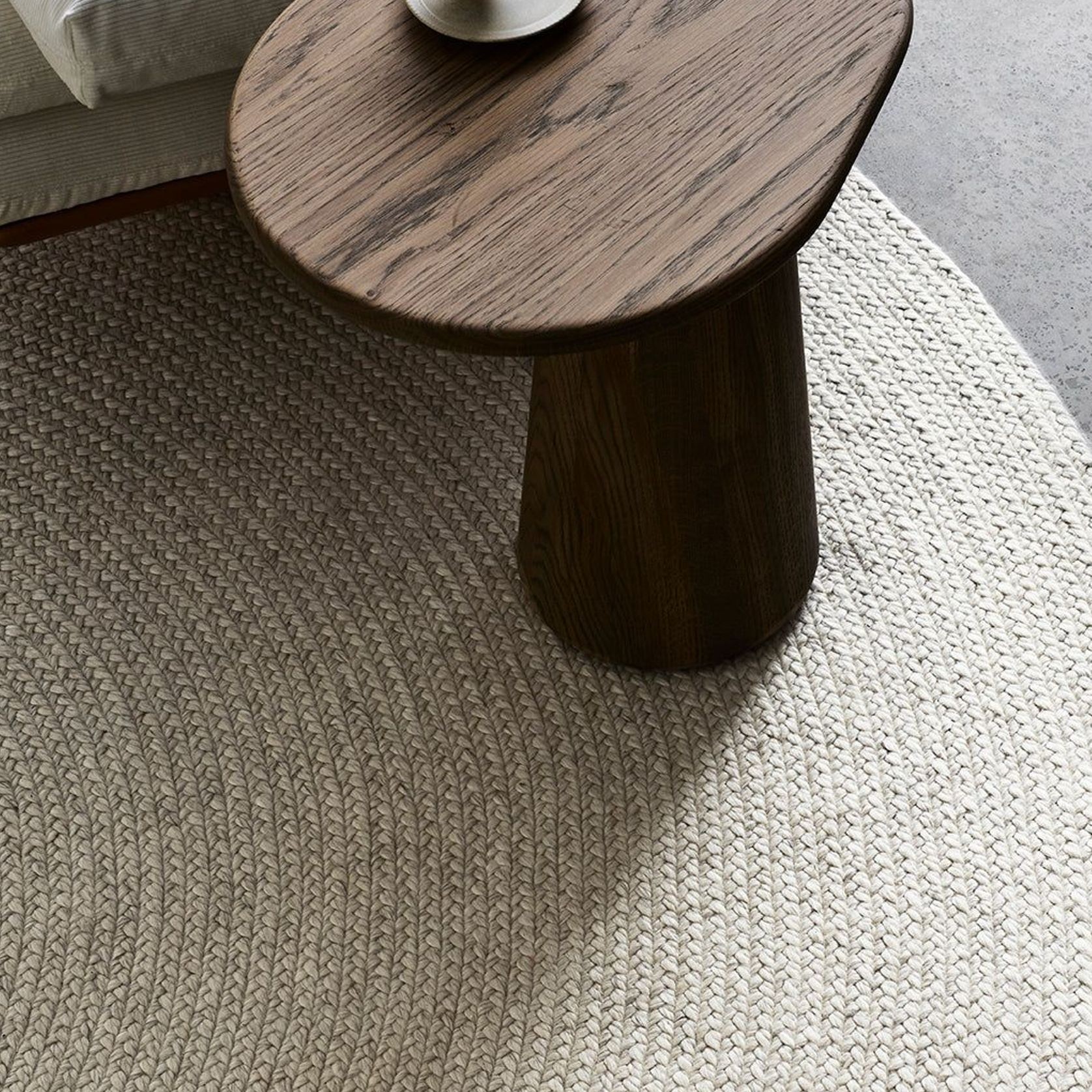 Armadillo Braid Wool Rug gallery detail image