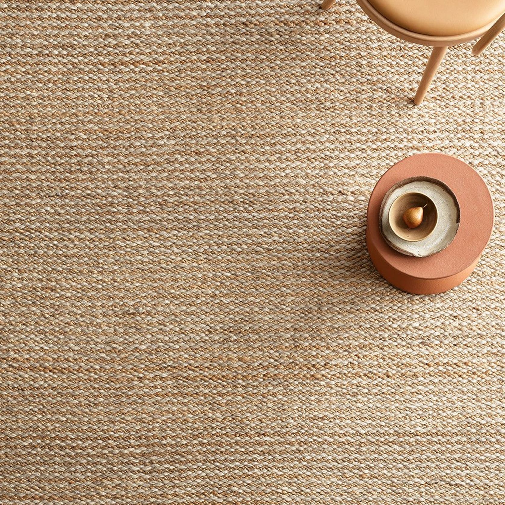 Armadillo Kalahari Wool + Jute Rug ArchiPro NZ