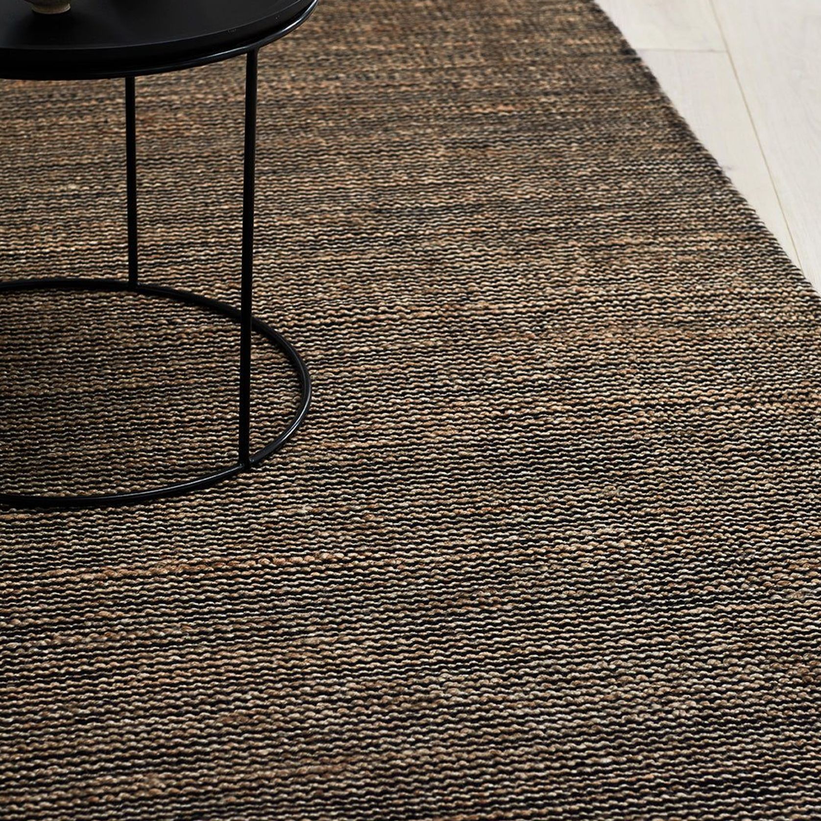Armadillo Drift Wool + Jute Rug gallery detail image