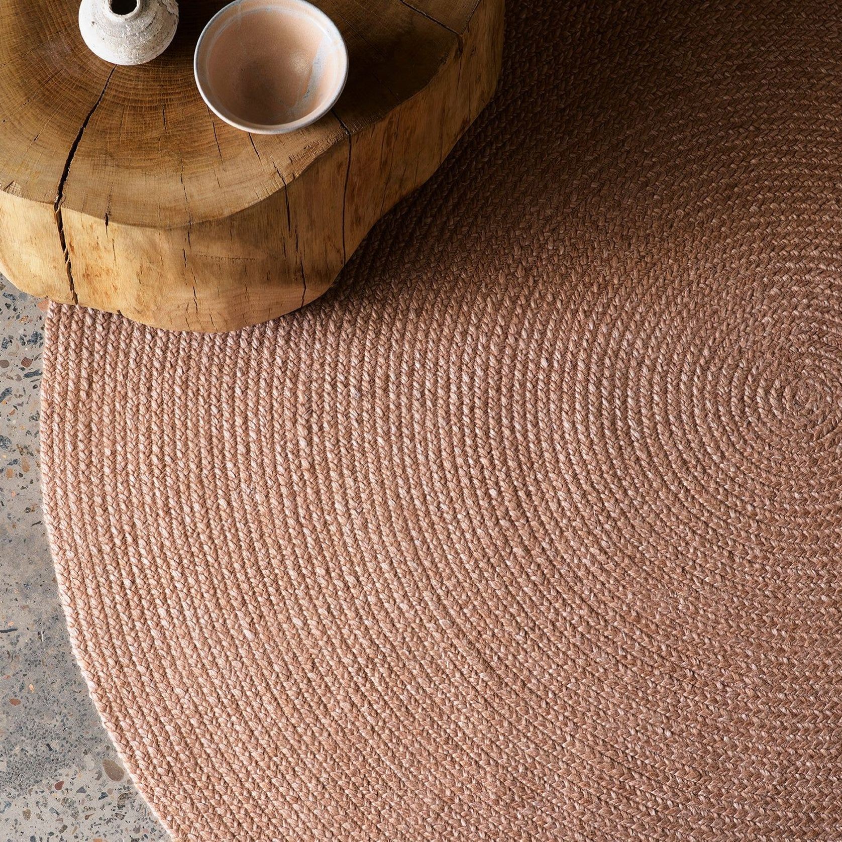 Armadillo Braid Wool Rug gallery detail image