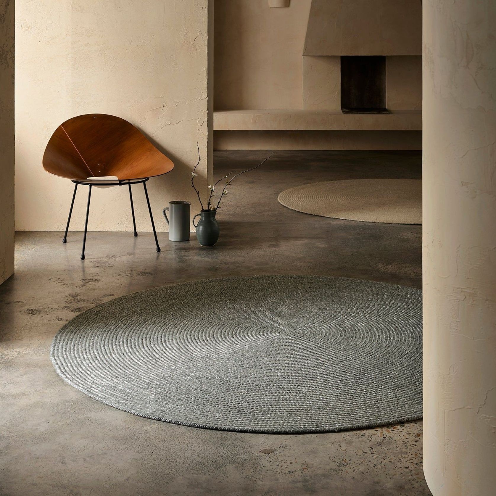 Armadillo Braid Wool Rug gallery detail image