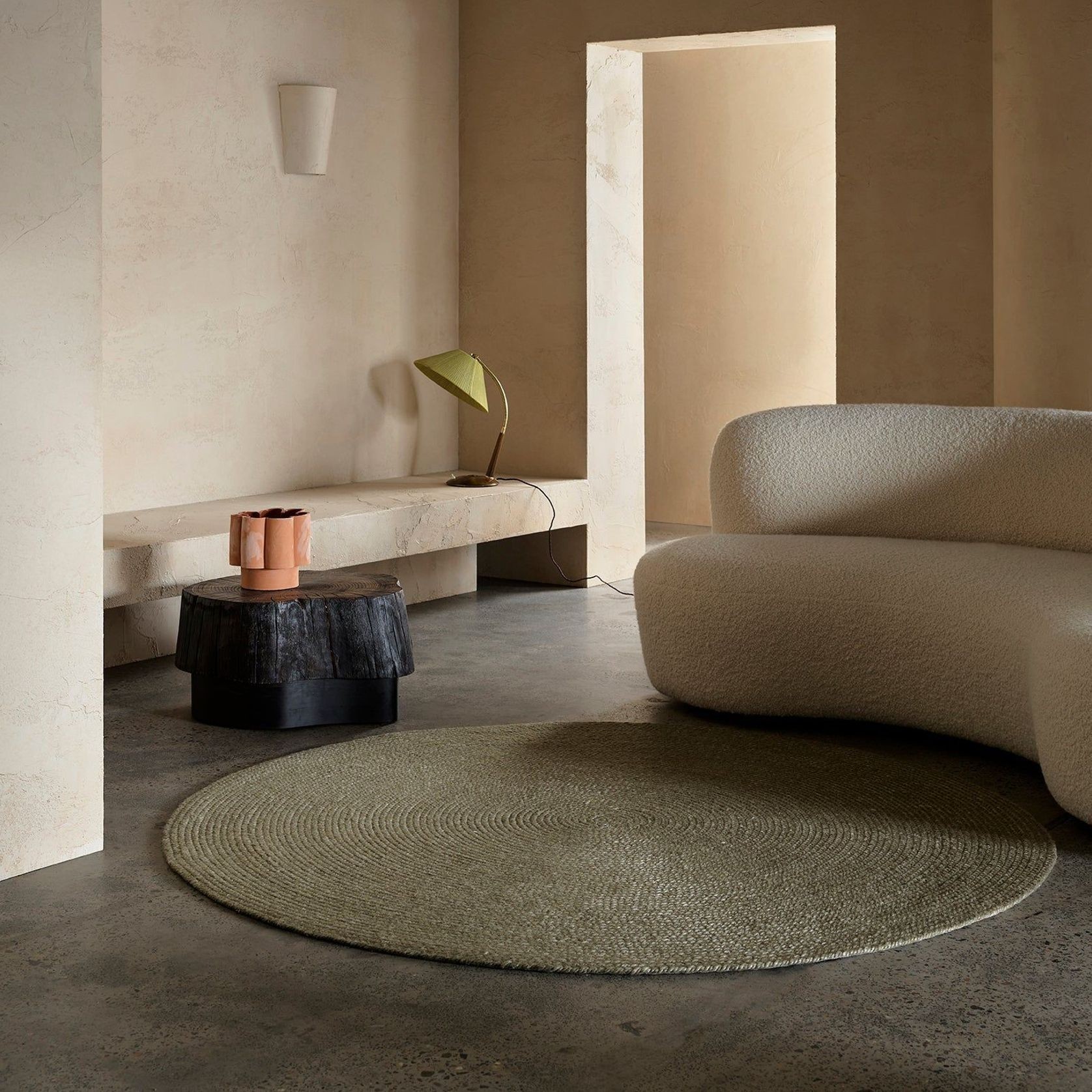 Armadillo Braid Wool Rug gallery detail image