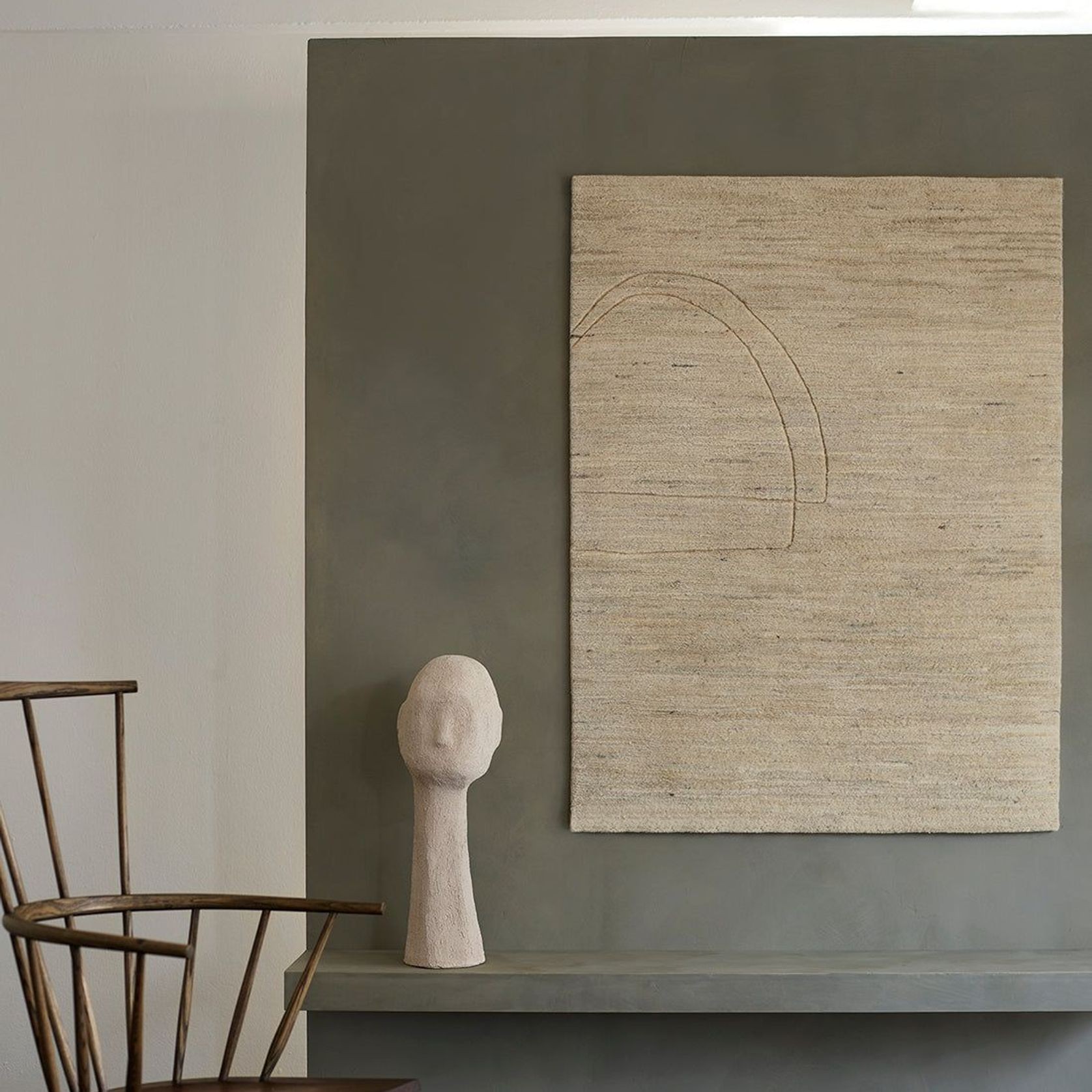 Armadillo Umbra Wool Rug gallery detail image