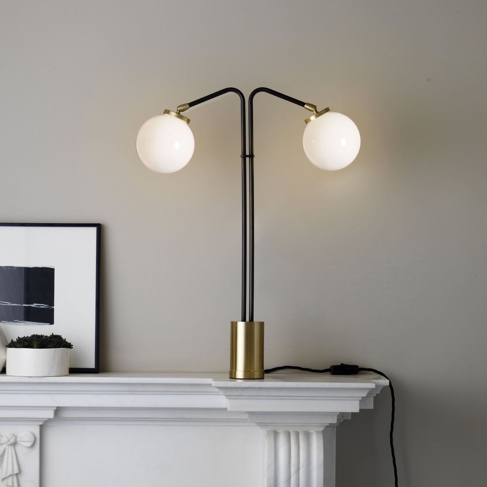 Array Twin Table Lamp gallery detail image