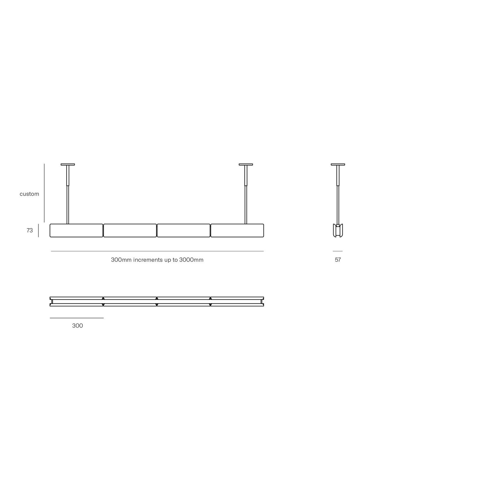 Array Pendant | Spotted Gum gallery detail image