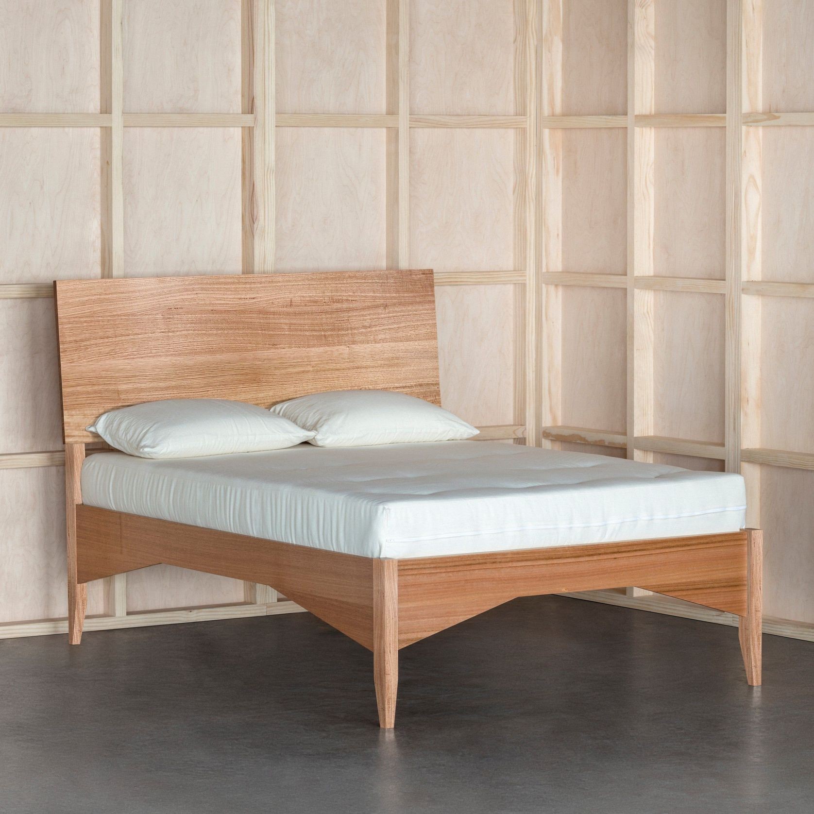 Archie with Headboard Timber Bed Frame gallery detail image
