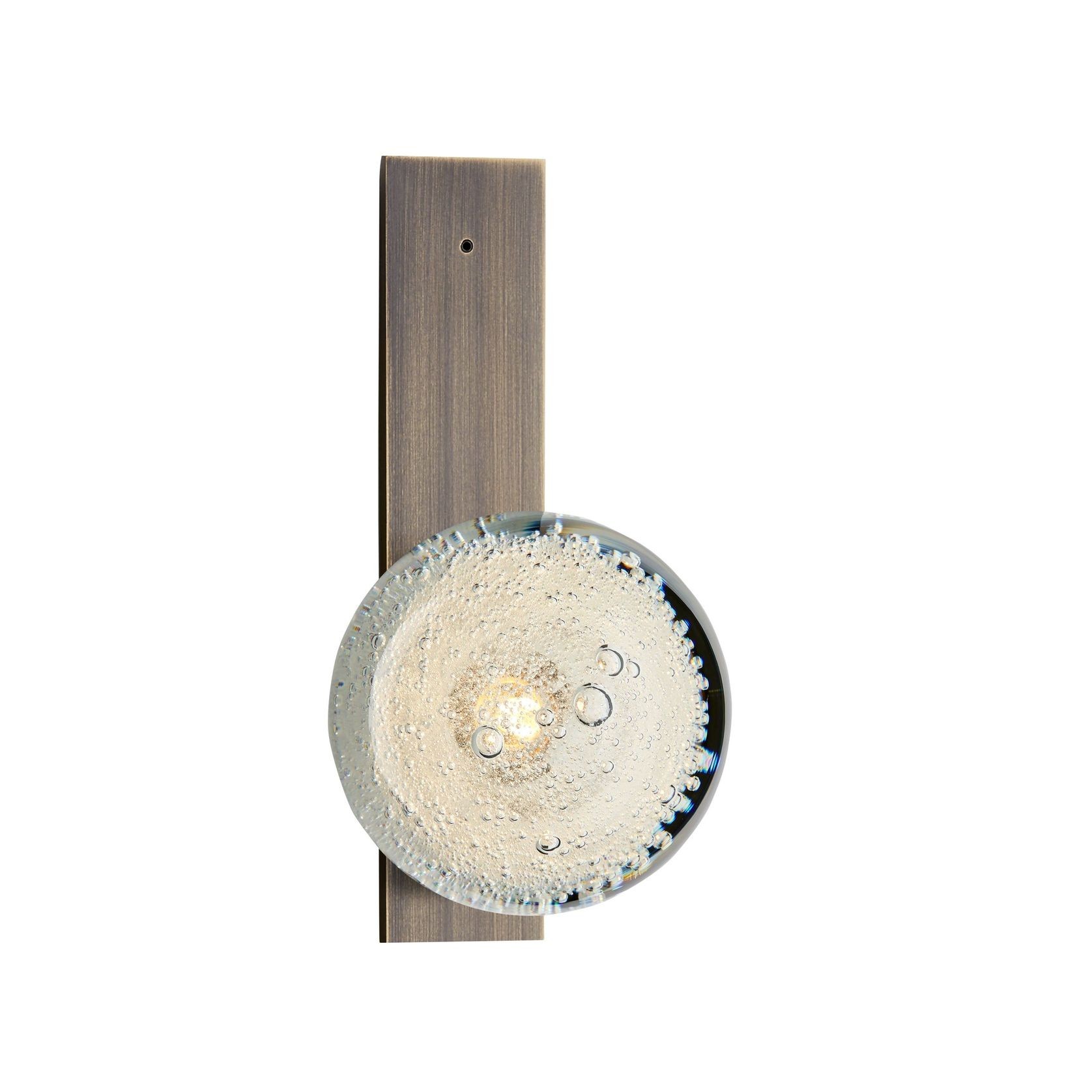 Fizi Single Ball Flat Wall Sconce gallery detail image