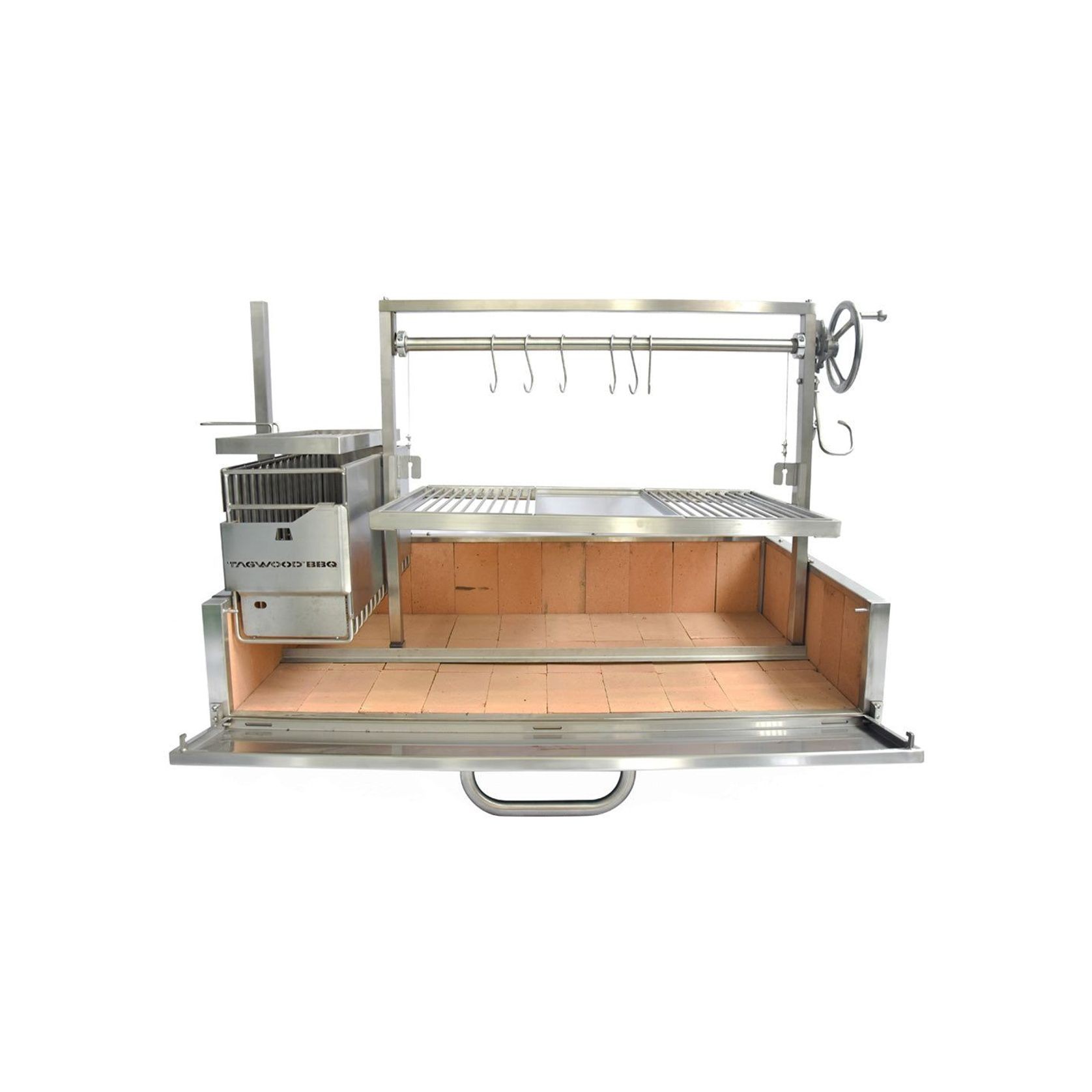 Argentine Charcoal & Woodfired Built-In Parilla Grill | BBQ25SS gallery detail image