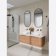 Aspect 500 Oval Framed Mirror gallery detail image