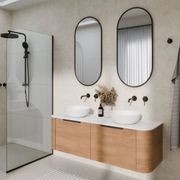 Aspect 500 Oval Framed Mirror gallery detail image
