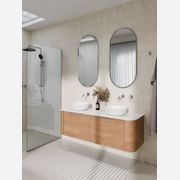 Aspect 500 Oval Framed Mirror gallery detail image
