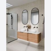 Aspect 500 Oval Framed Mirror gallery detail image