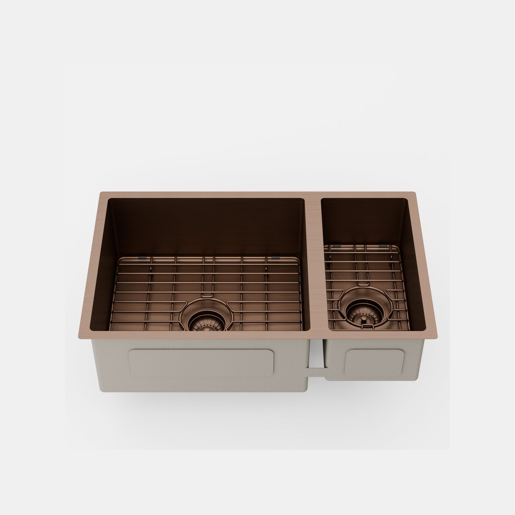 Aspen 650 (450+200) Double Bowl Sink gallery detail image
