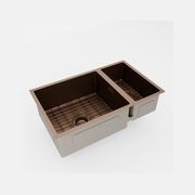 Aspen 650 (450+200) Double Bowl Sink gallery detail image