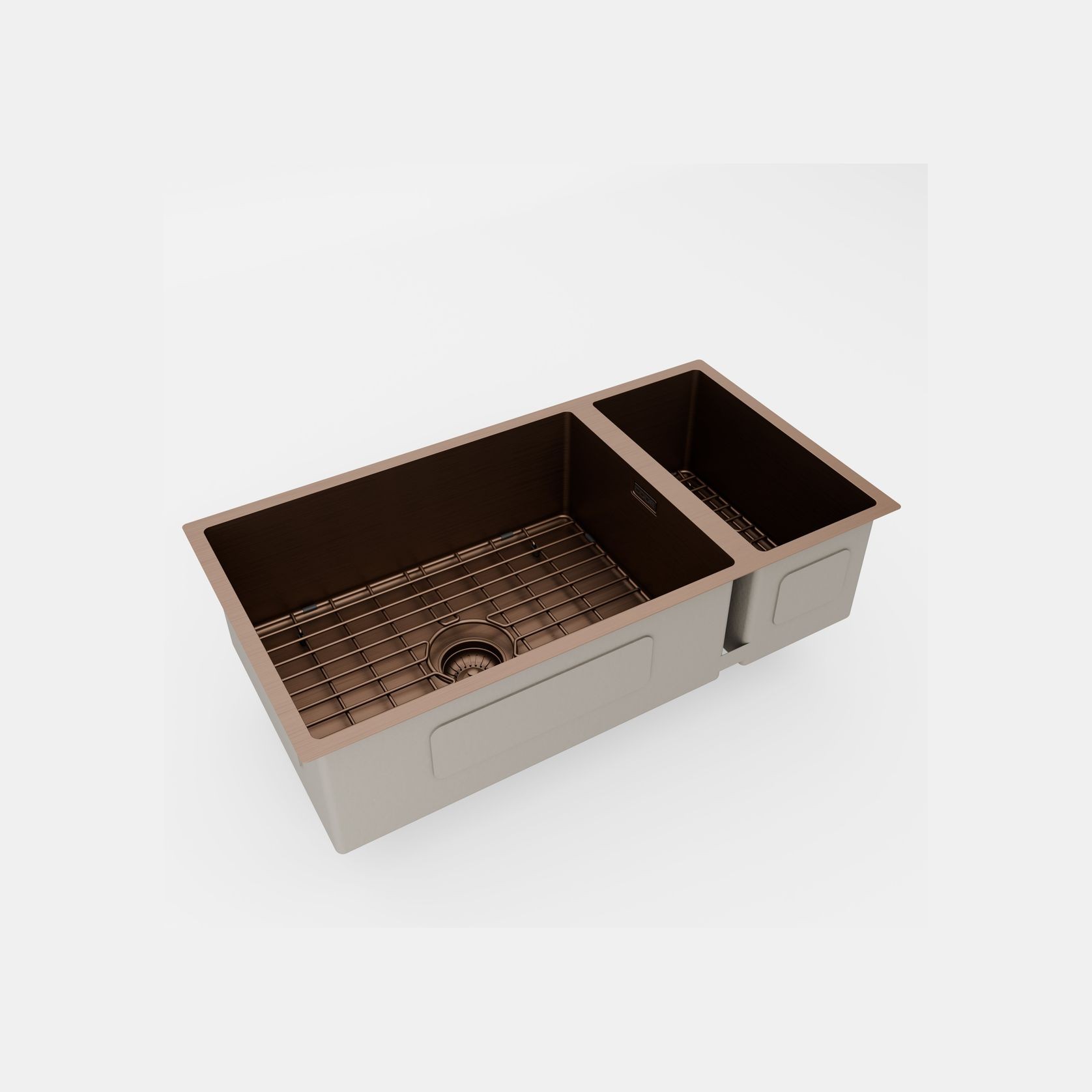 Aspen 750 (550+200) Double Bowl Sink gallery detail image