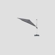 Aspen Cantilever Umbrella - Charcoal Grey - 2.5M / 3M gallery detail image