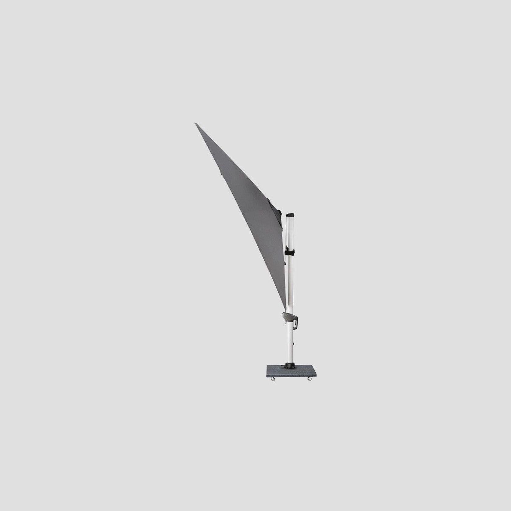 Aspen Cantilever Umbrella - Charcoal Grey - 2.5M / 3M gallery detail image