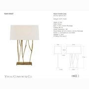 Visual Comfort Ian K. Fowler Aspen Console Table Lamp gallery detail image