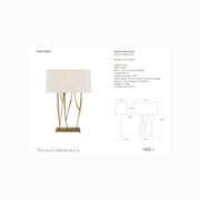 Visual Comfort Ian K. Fowler Aspen Console Table Lamp gallery detail image