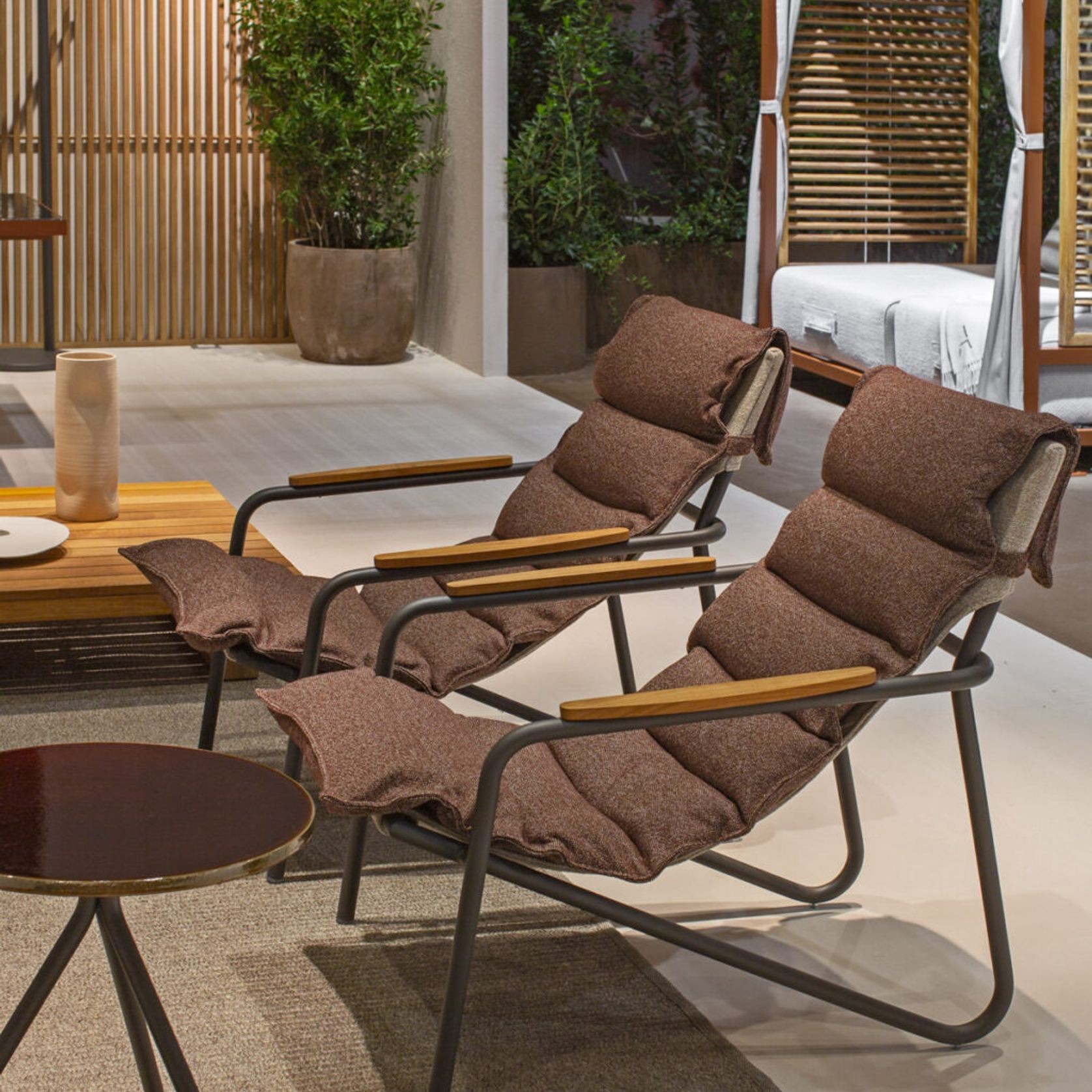 Loto Outdoor Lounge Chair by Atmosphera gallery detail image