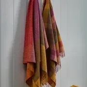NZ Wool Throw - Harland Autumn | 100% Pure Wool gallery detail image