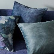 Weave Home Ava Velvet Cushion - Atlantic | 50 x 50cm gallery detail image