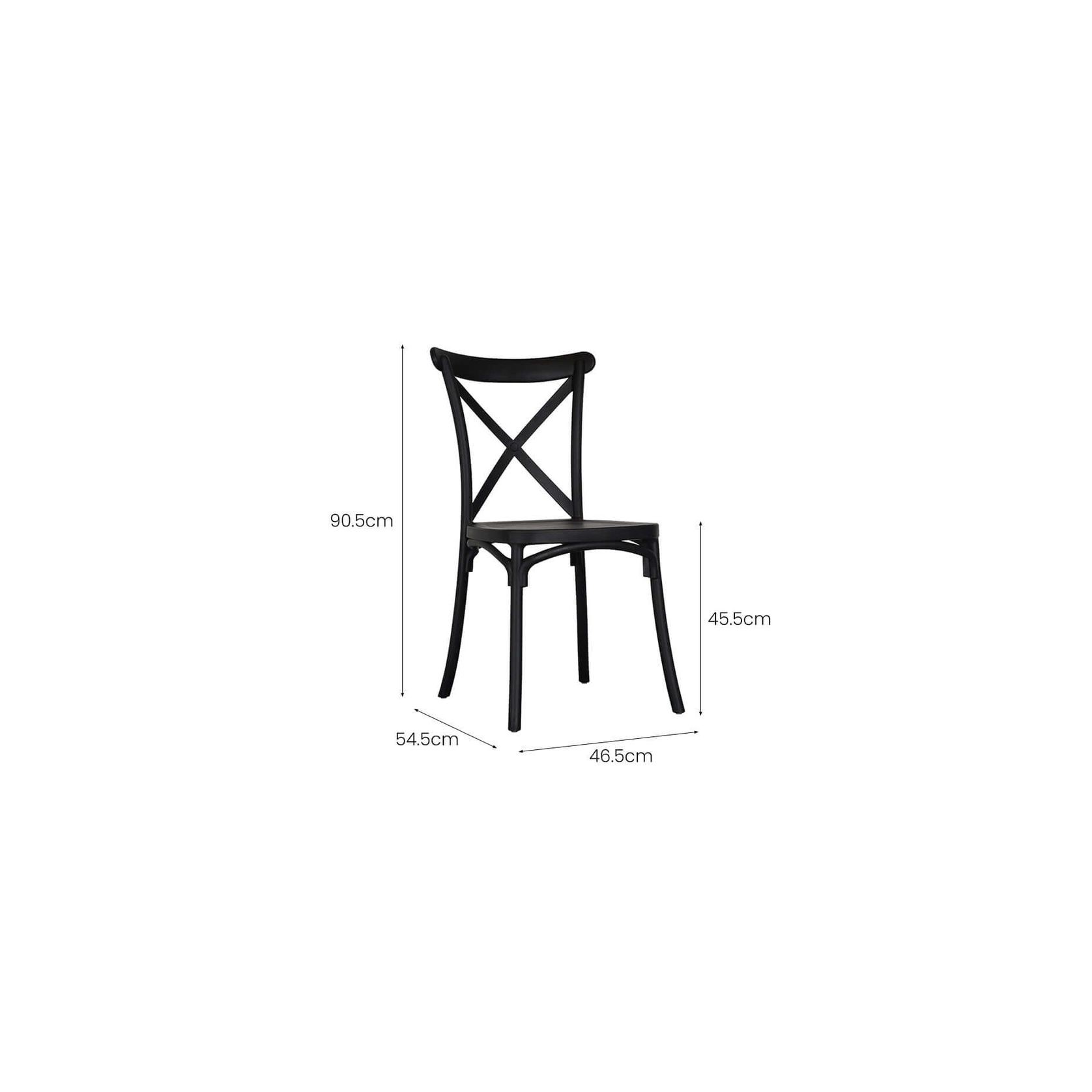 Avis Outdoor Patio Dining Chair gallery detail image