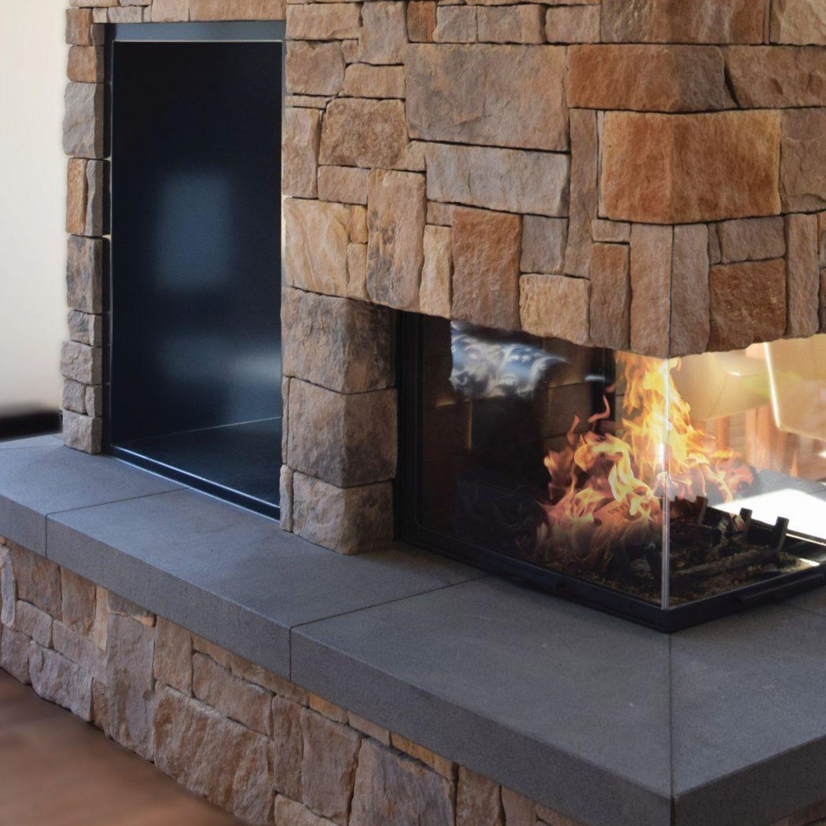 Axis EPI950 3 Sided Fireplace gallery detail image