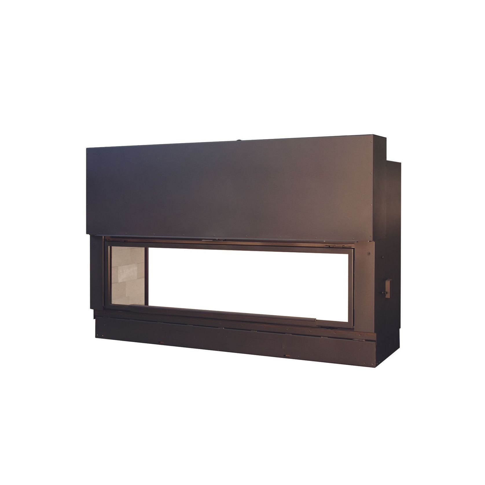 Axis H1600 XXLDS Double Sided Wood Fireplace gallery detail image