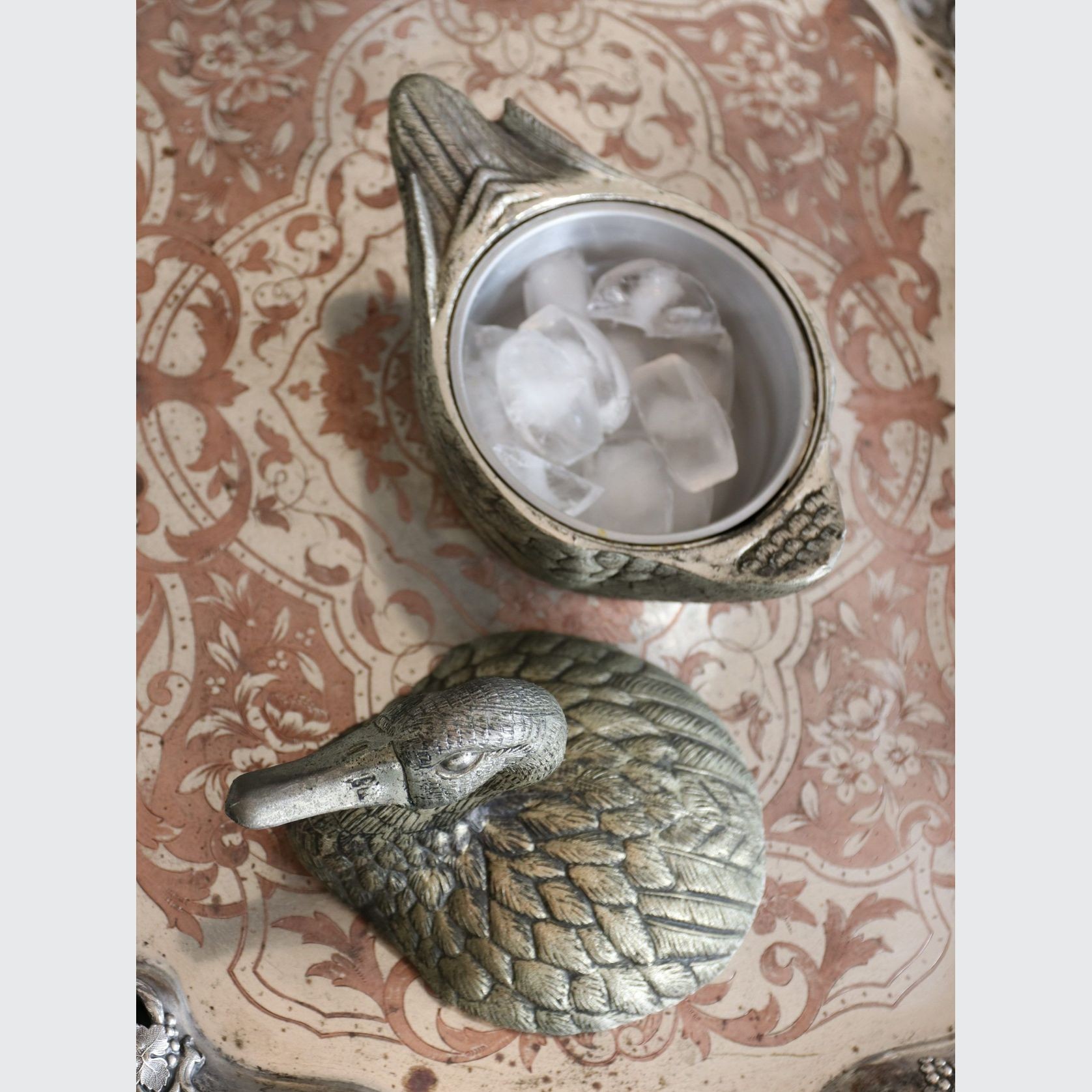 Italian Mauro Manetti Duck Ice Bucket gallery detail image