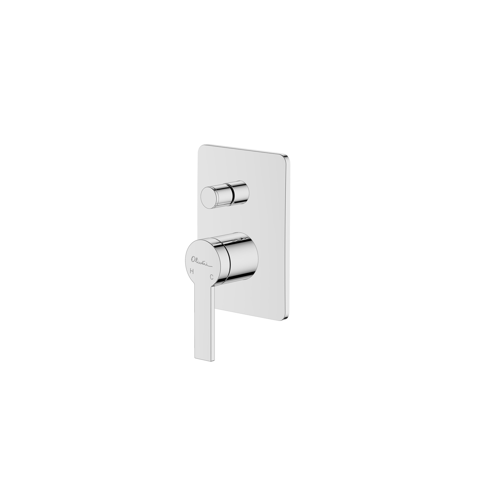 Barcelona Wall Mixer With Diverter gallery detail image