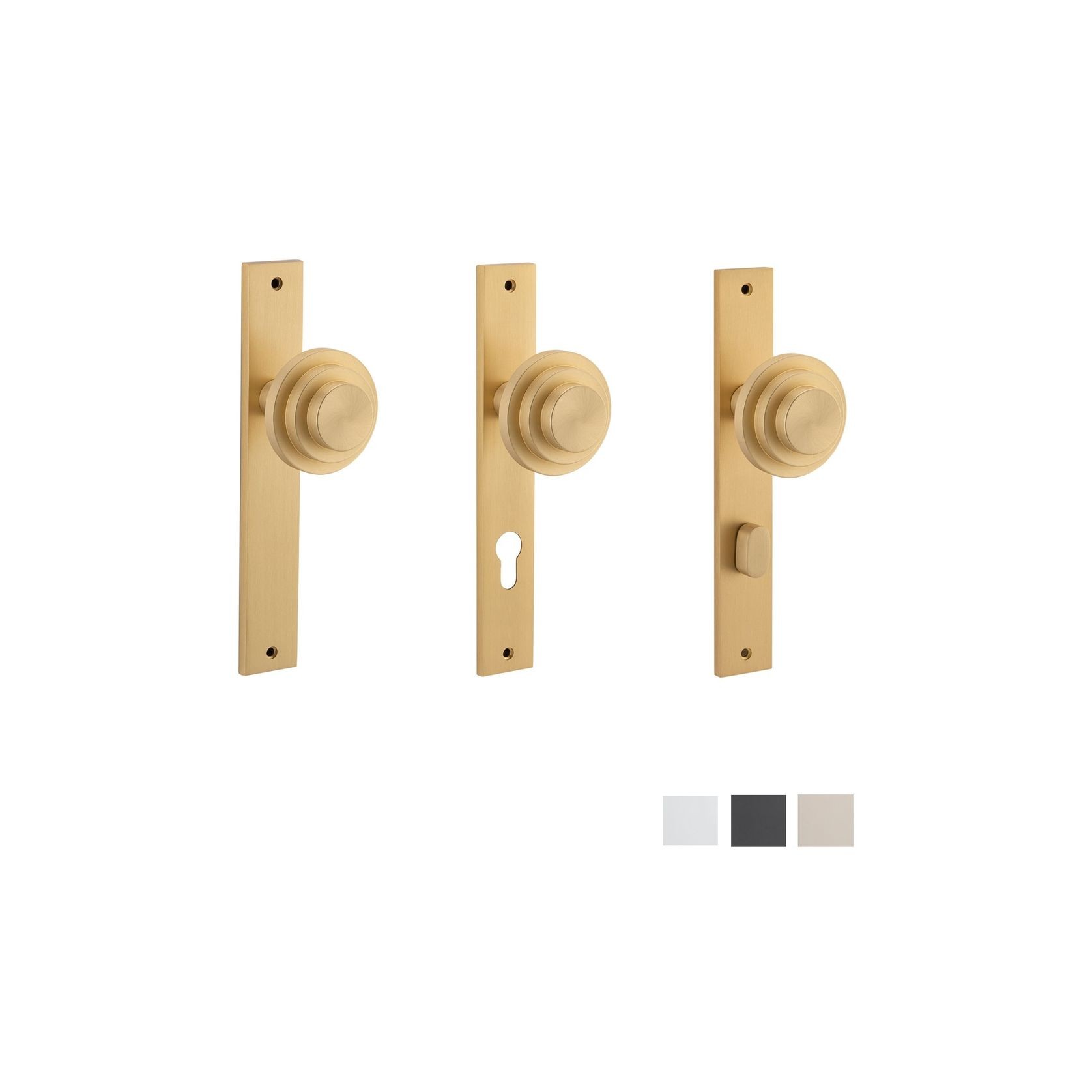 Bankston Sans Arc Zzzigurat Door Knob gallery detail image