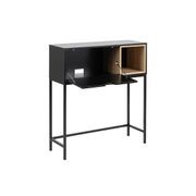 BATLEY Study Desk Console 91.5cm - Black & Natural gallery detail image