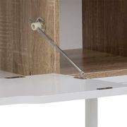 BATLEY Study Desk Console 91.5cm - White & Natural gallery detail image