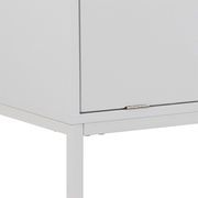 BATLEY Study Desk Console 91.5cm - White & Natural gallery detail image