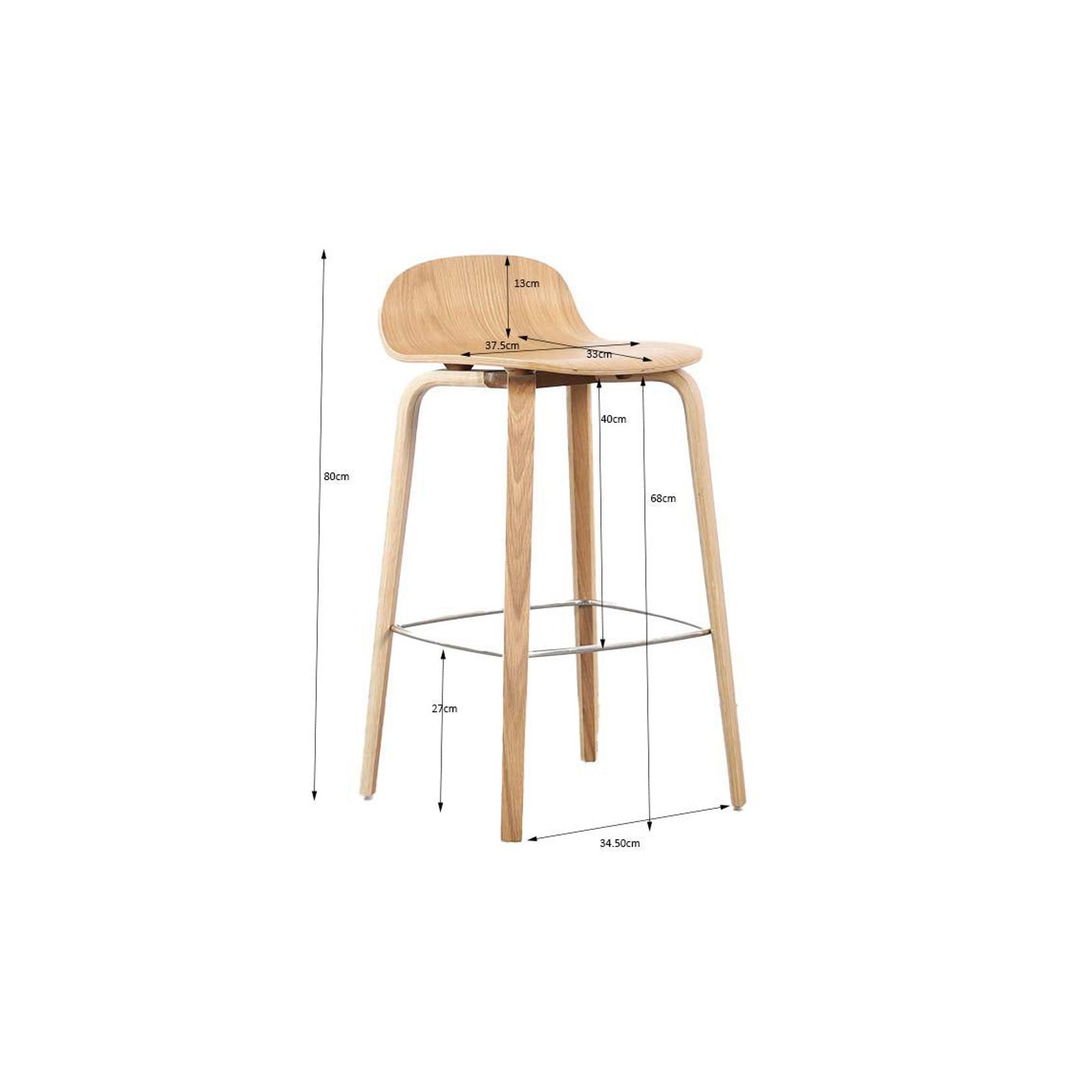 KORI Counter Stool - Natural gallery detail image