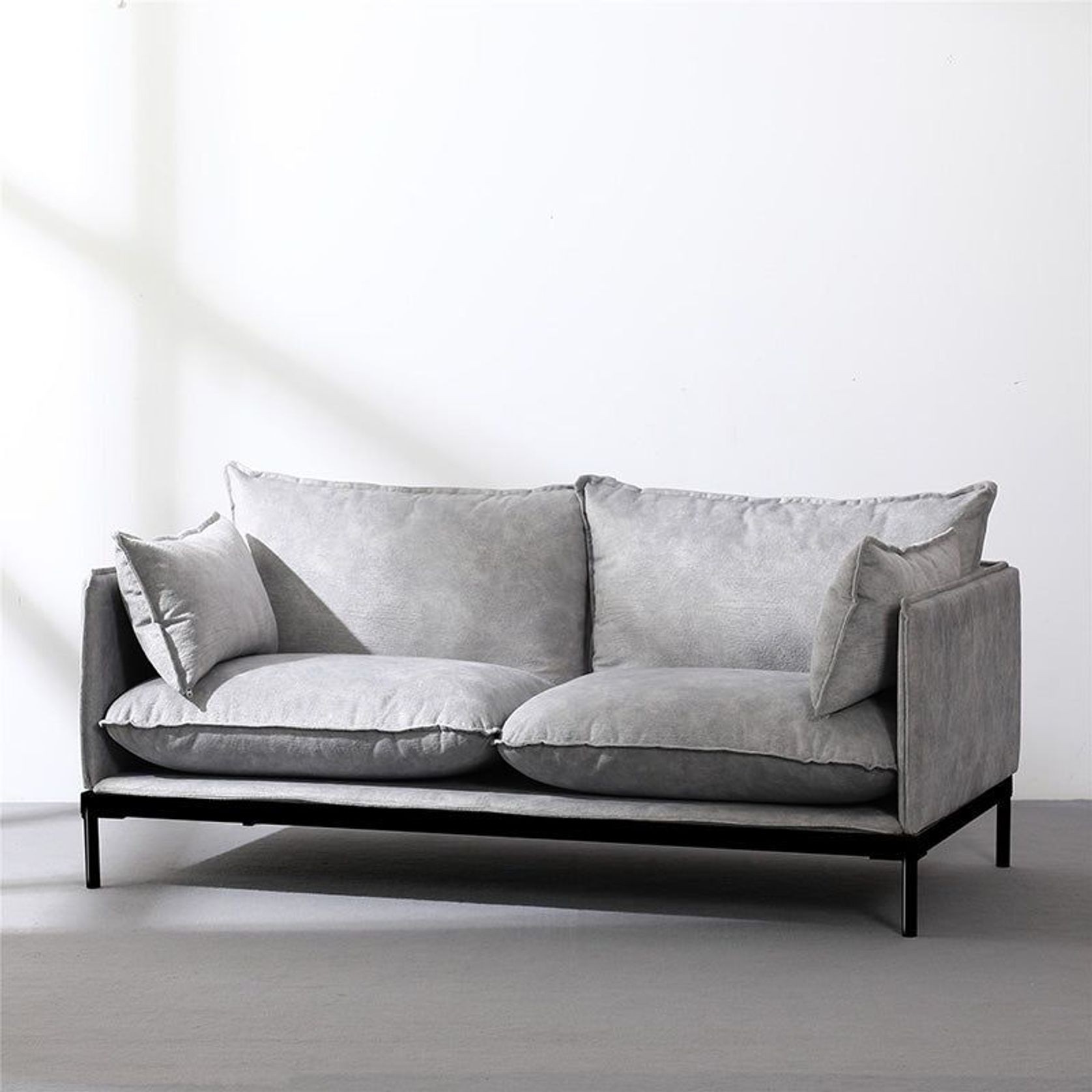 SINCLAIR 2 Seater Sofa in Grey gallery detail image