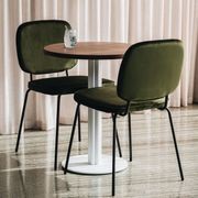 Square Timber Veneered Table Top With Rounded Corners gallery detail image