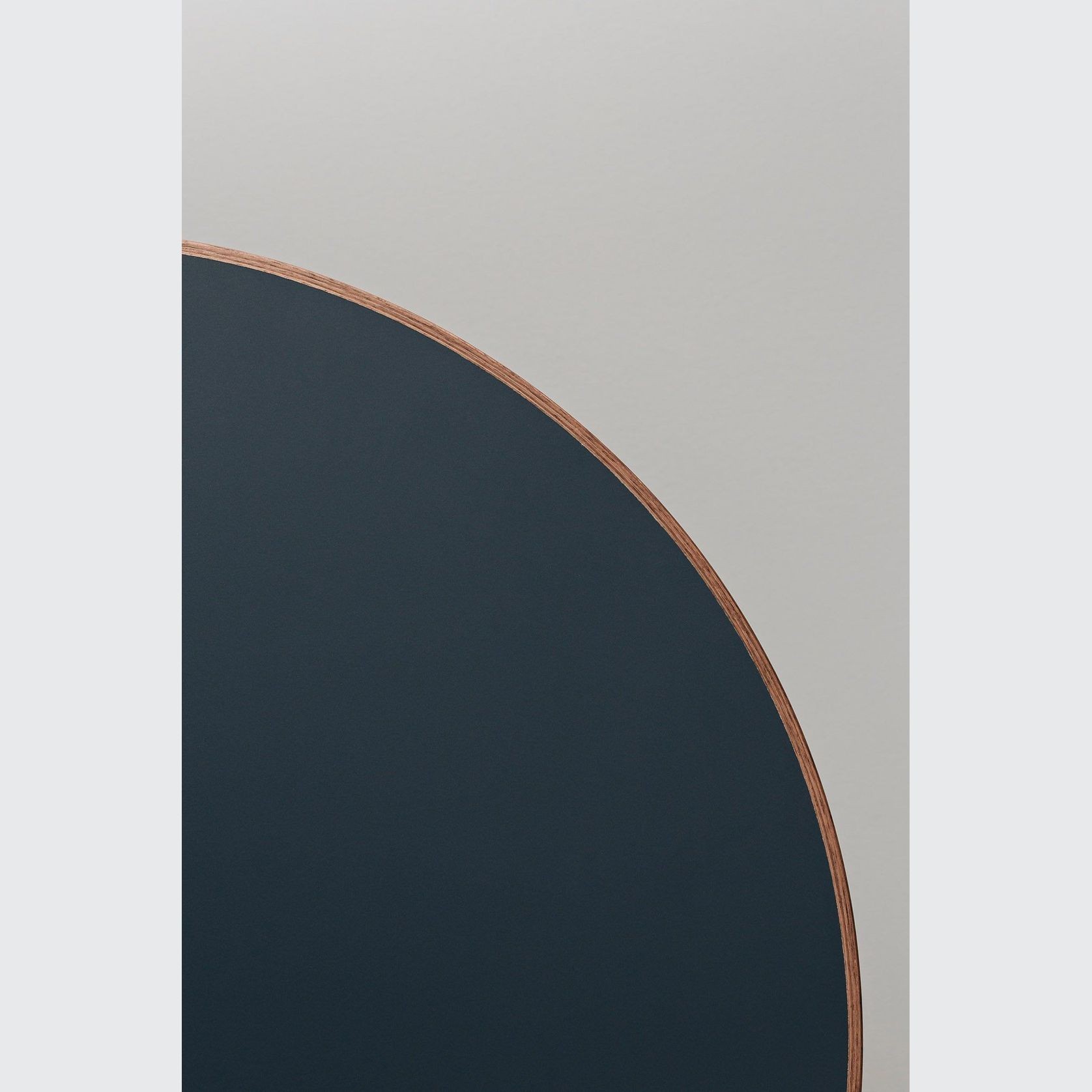 Round Timber Edged Laminate Top gallery detail image
