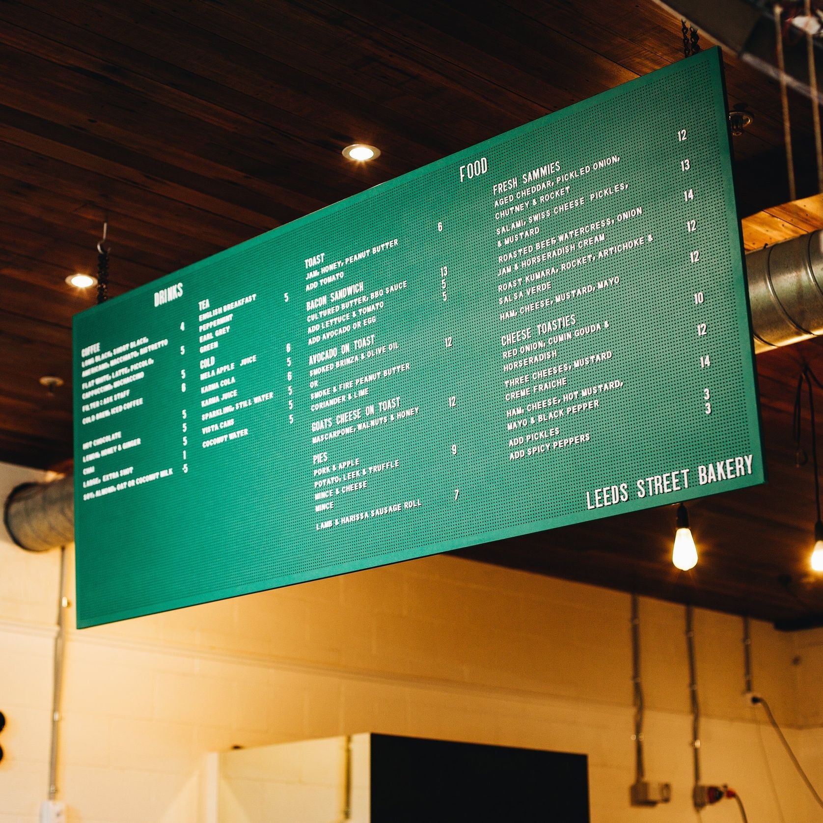 Custom Menu Board (Built to an Exact Size) gallery detail image