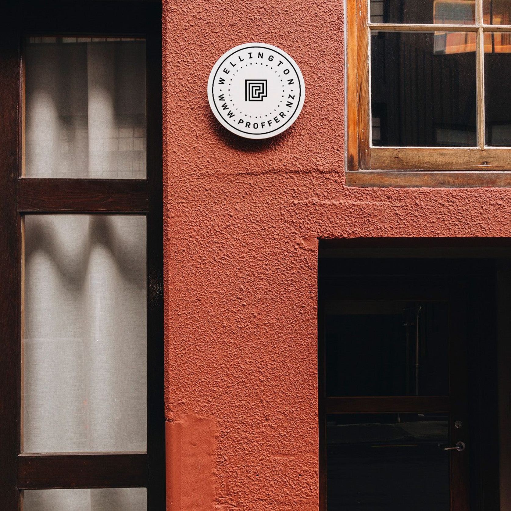 Round Wall Sign gallery detail image