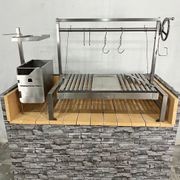 Tagwood BBQ09SS Insert-Style Argentine Parrilla Grill gallery detail image