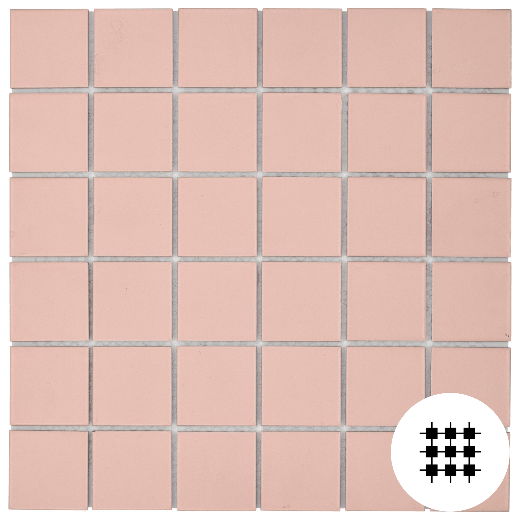 Baby Pink Matt Mosaic gallery detail image