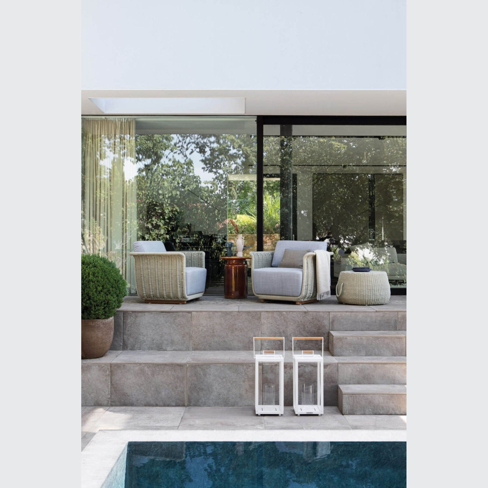 Bellagio Outdoor Armchair by Atmosphera gallery detail image