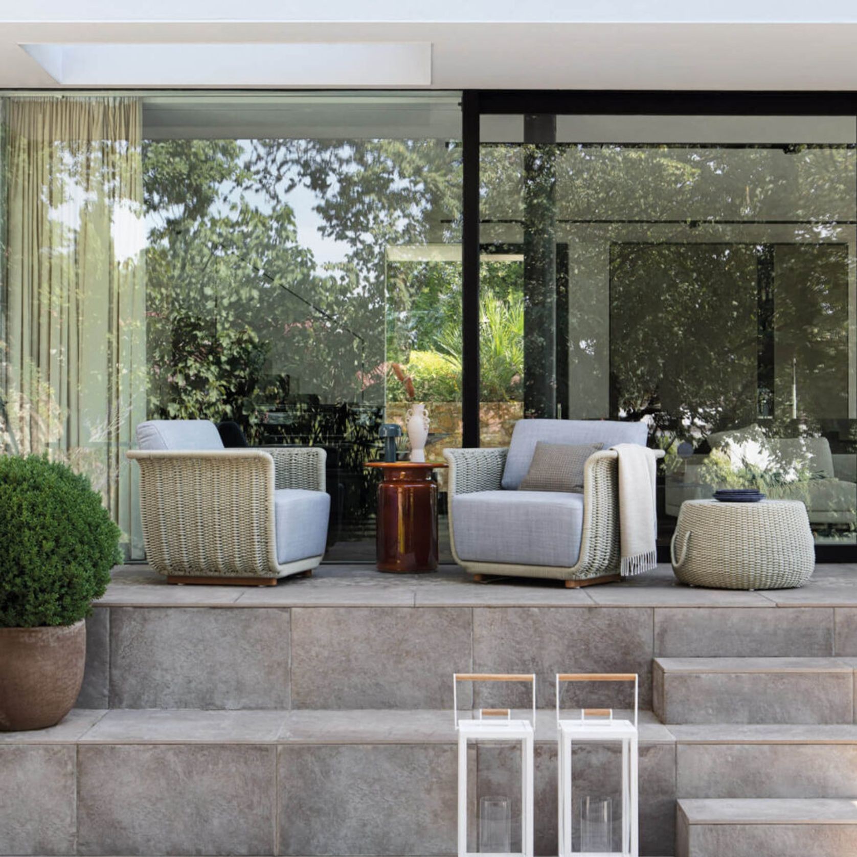 Bellagio Outdoor Armchair by Atmosphera gallery detail image
