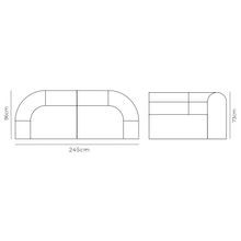 Berg 3 Seater Sofa gallery detail image