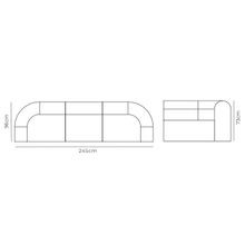 Berg 4 Seater Sofa gallery detail image
