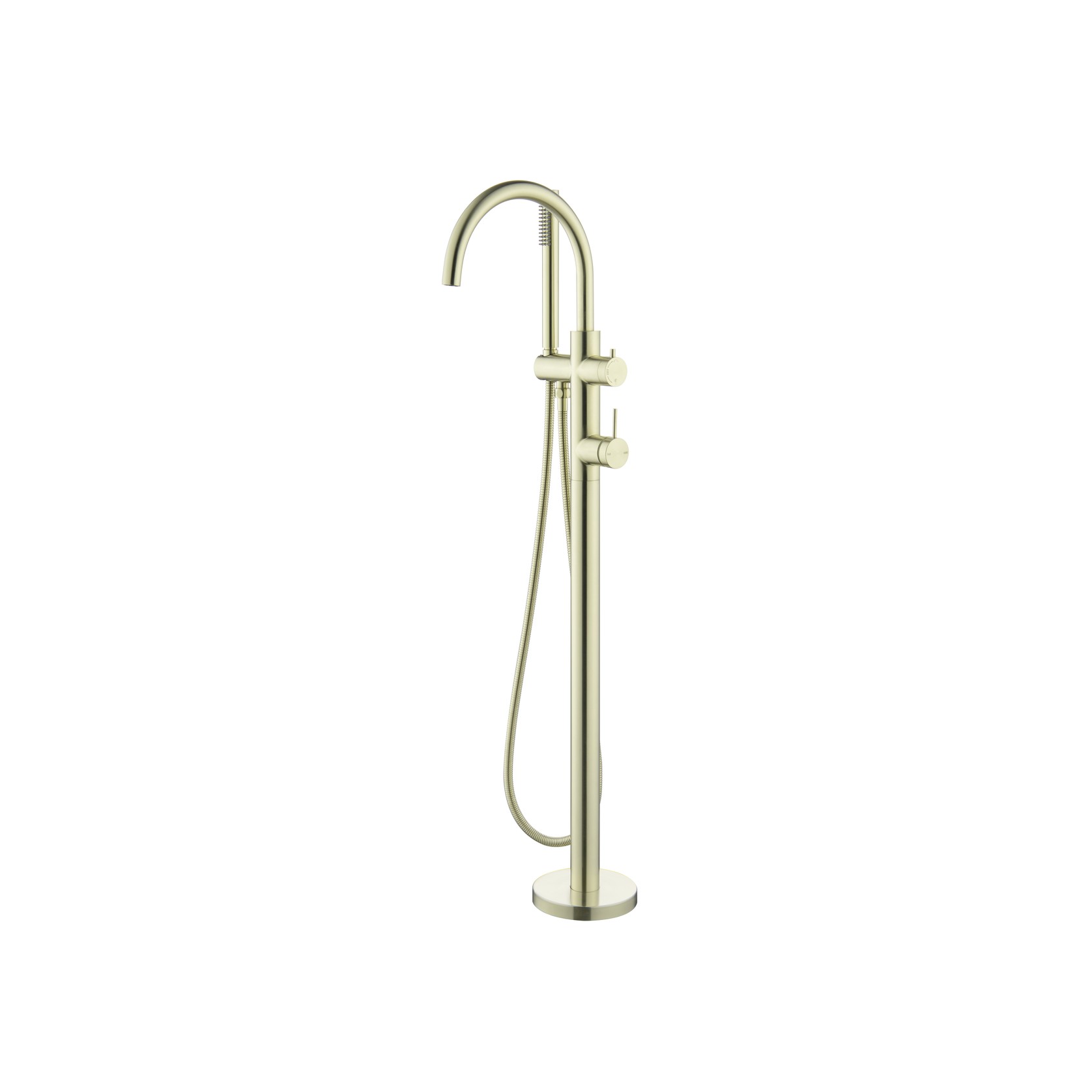 Mica Freestanding Bath Mixer with Hand Shower gallery detail image