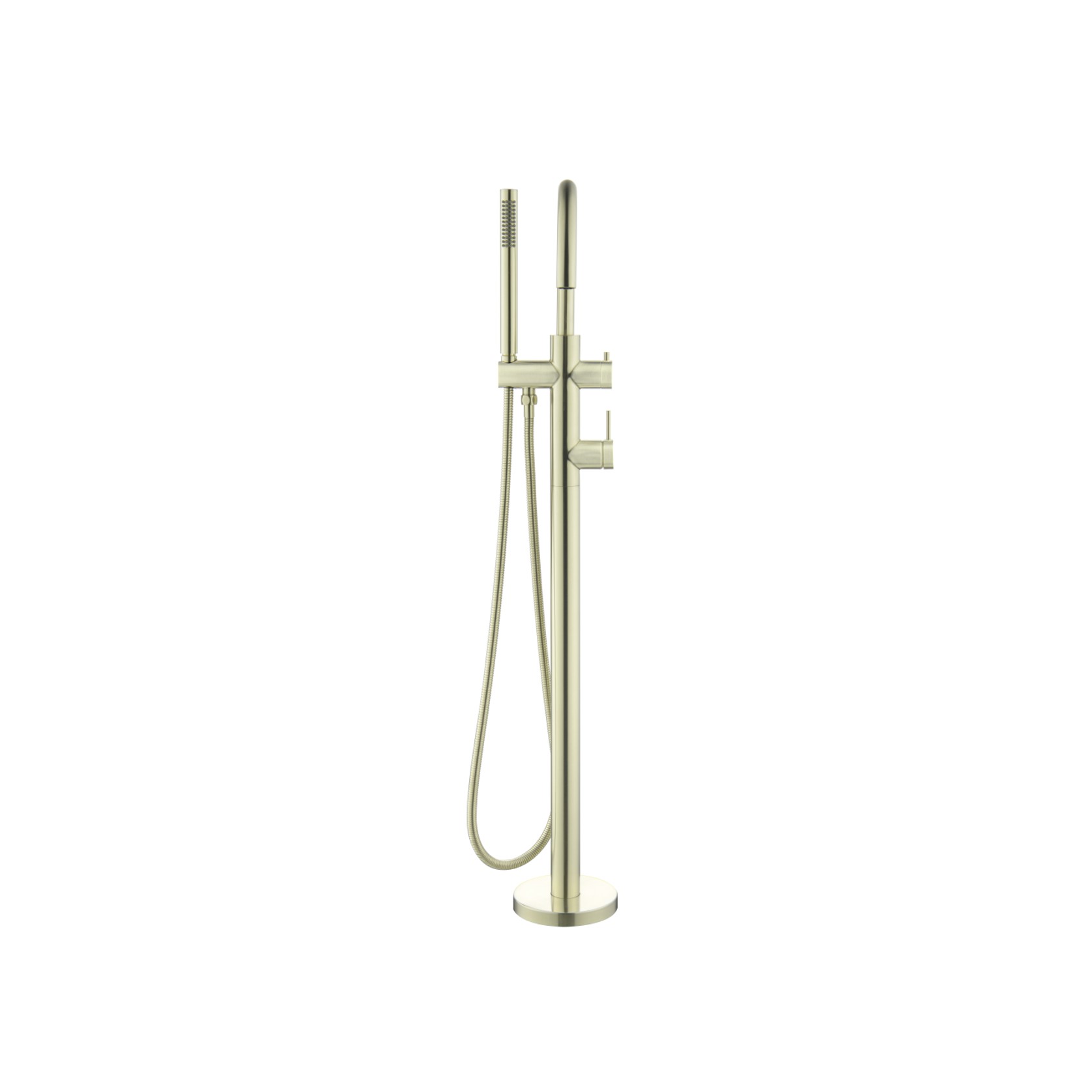 Mica Freestanding Bath Mixer with Hand Shower gallery detail image