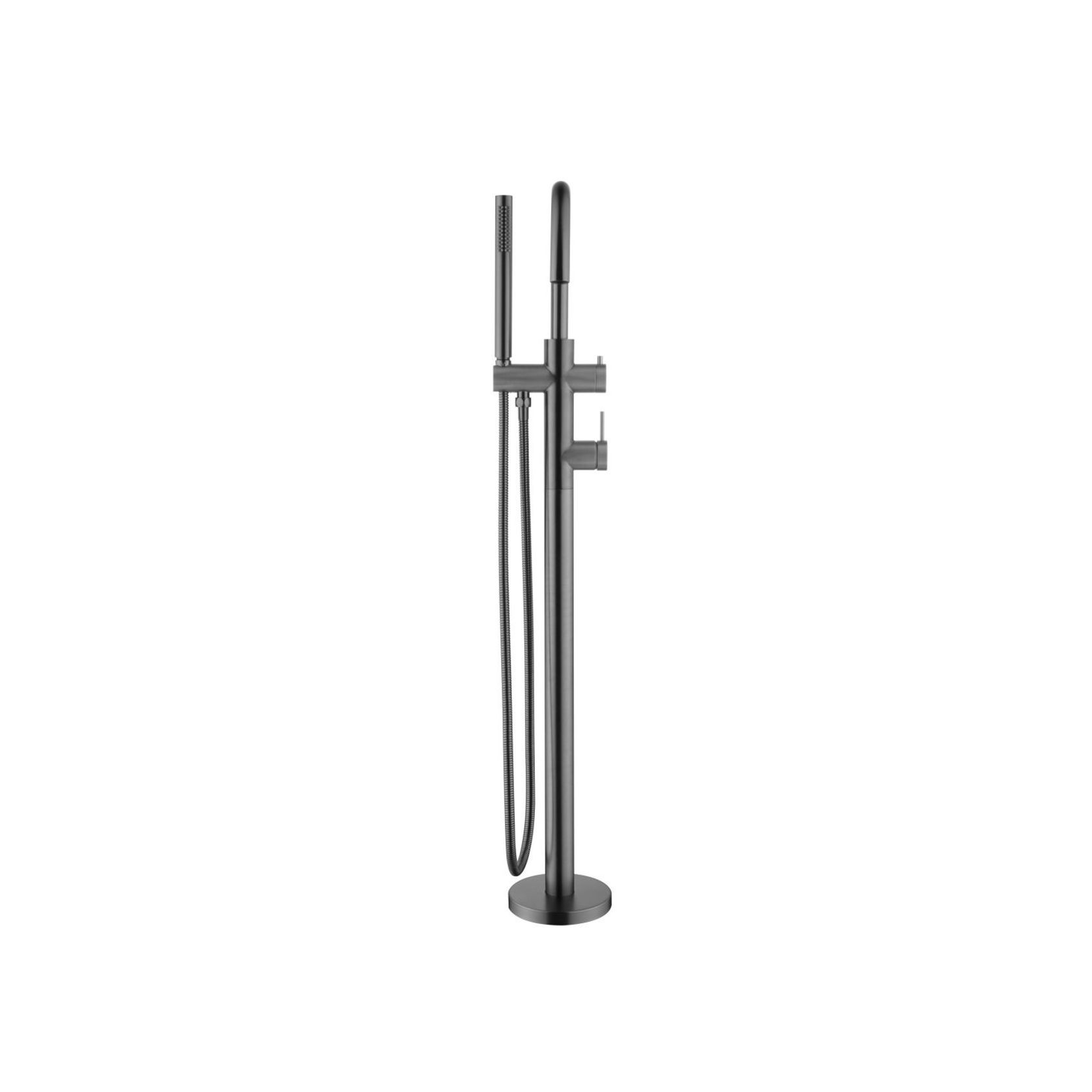 Mica Freestanding Bath Mixer with Hand Shower gallery detail image